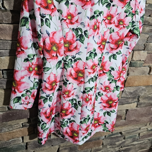 Alice + Olivia Latoya Floral Minidress size 10 - Picture 13 of 15